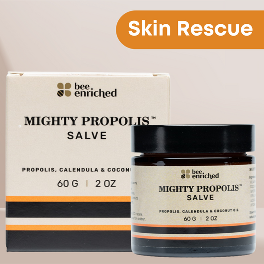 Mighty Propolis Salve 60G,  2 OZ, Natural Healing and Soothing Balm